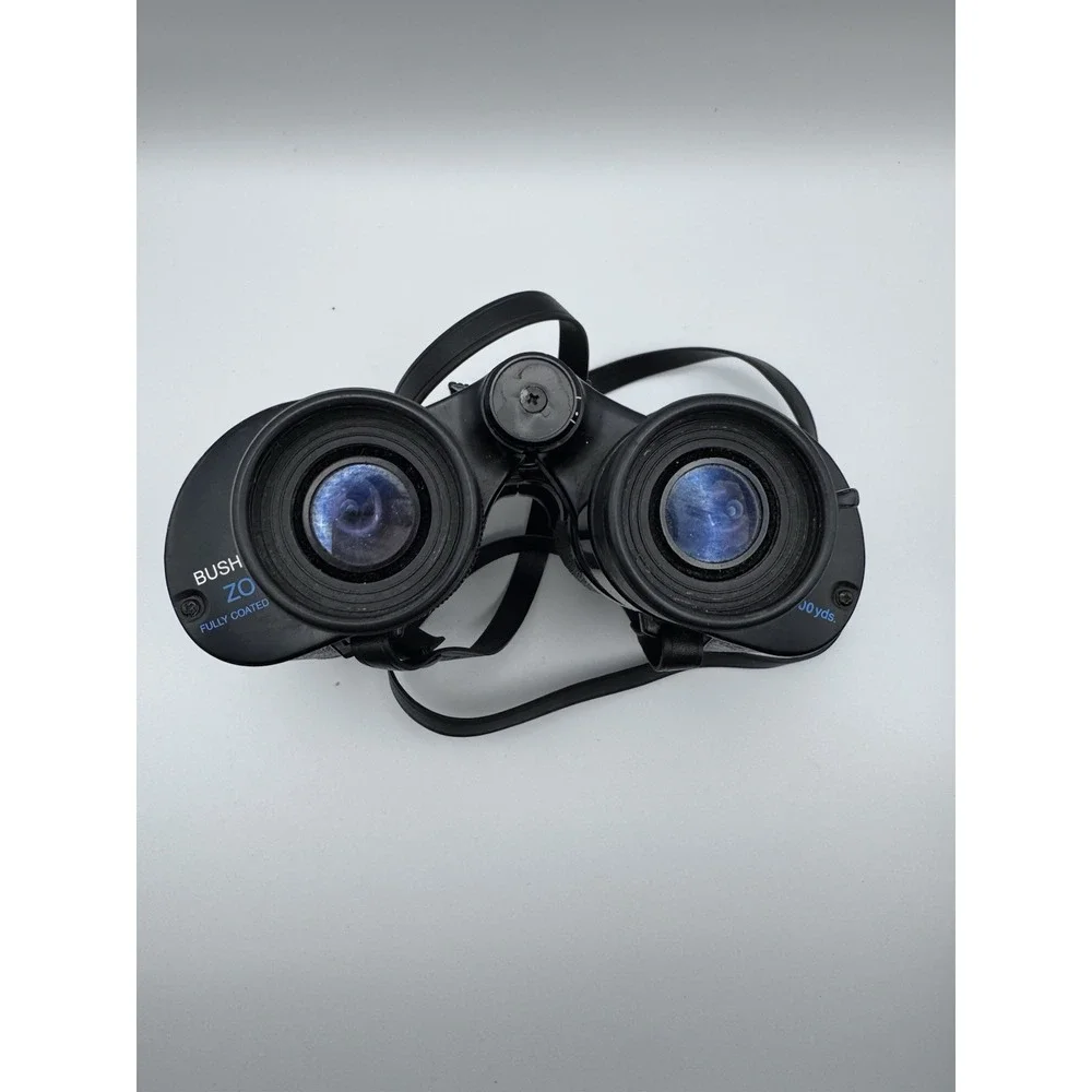 Vtg Bushnell SportView Binoculars Insta Focus 7x35 Extra Wide Angle w/Case&paper